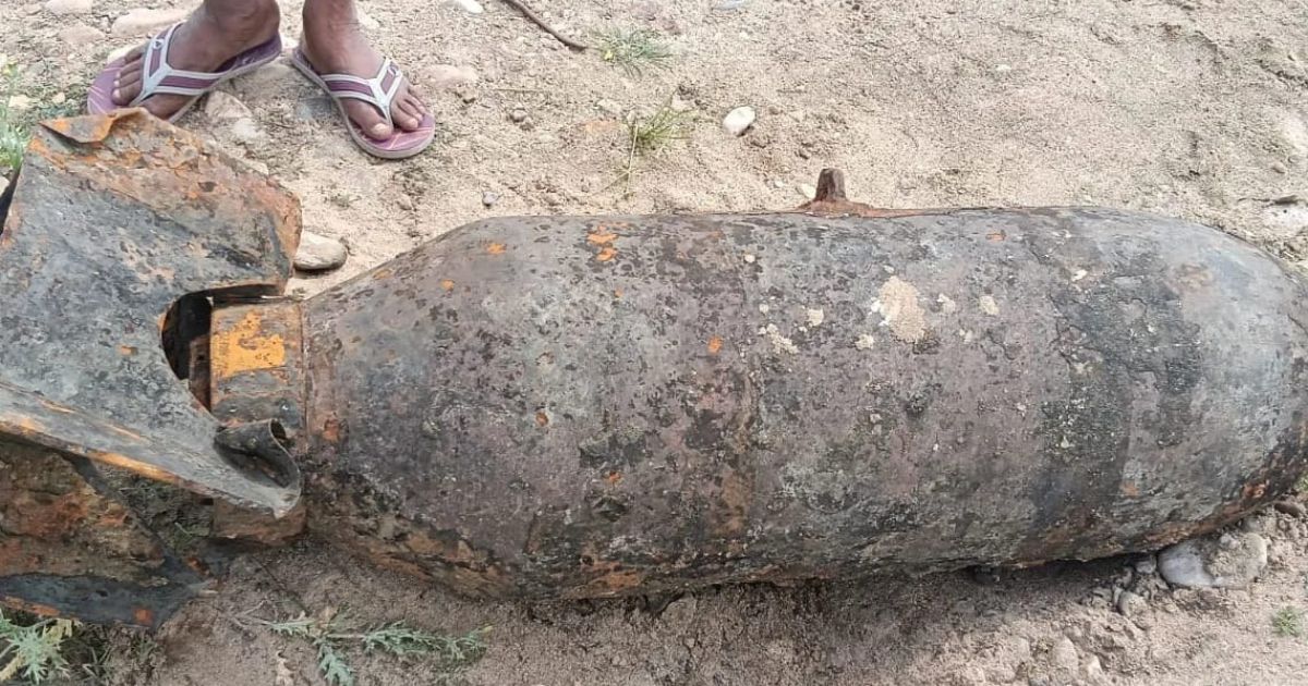 झारखंड में मिला 500 पाउंड का अमेरिकी बम, सुवर्णरेखा नदी किनारे मचा हड़कंप