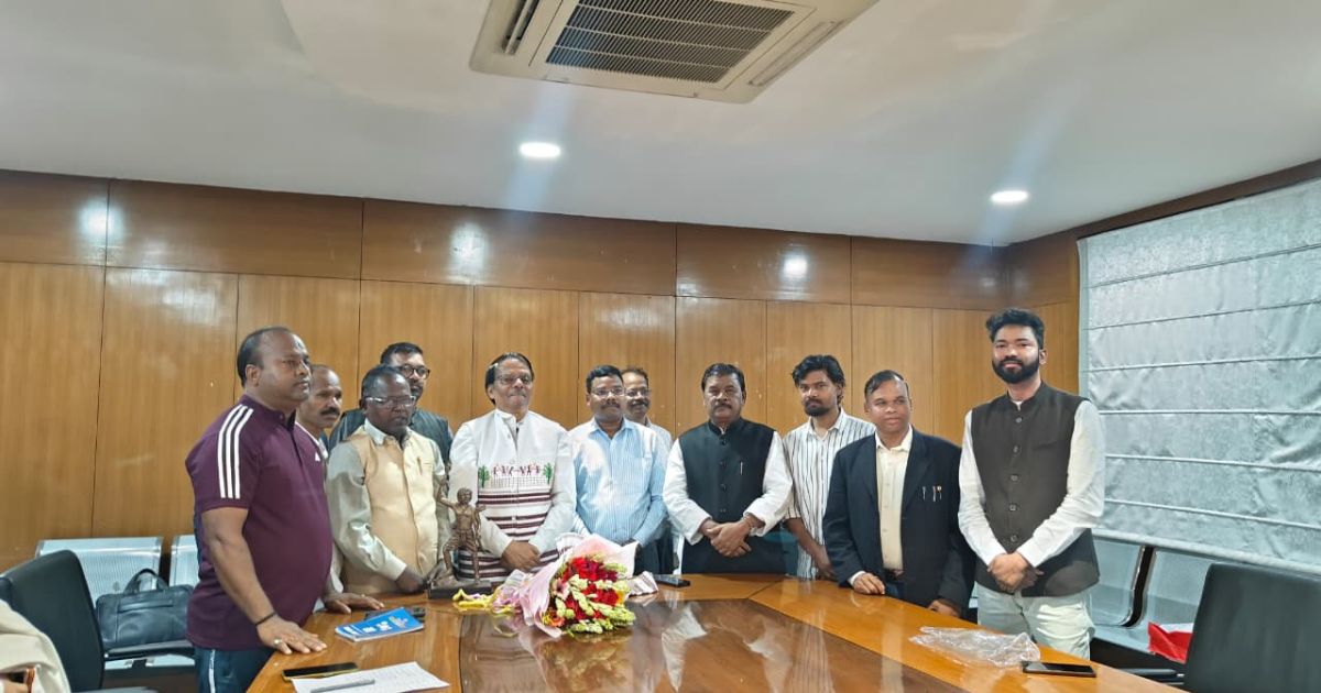 परिसीमन पर आदिवासी आरक्षित सीटों की सुरक्षा की मांग, के. राजू से मिला झारखंड प्रतिनिधिमंडल